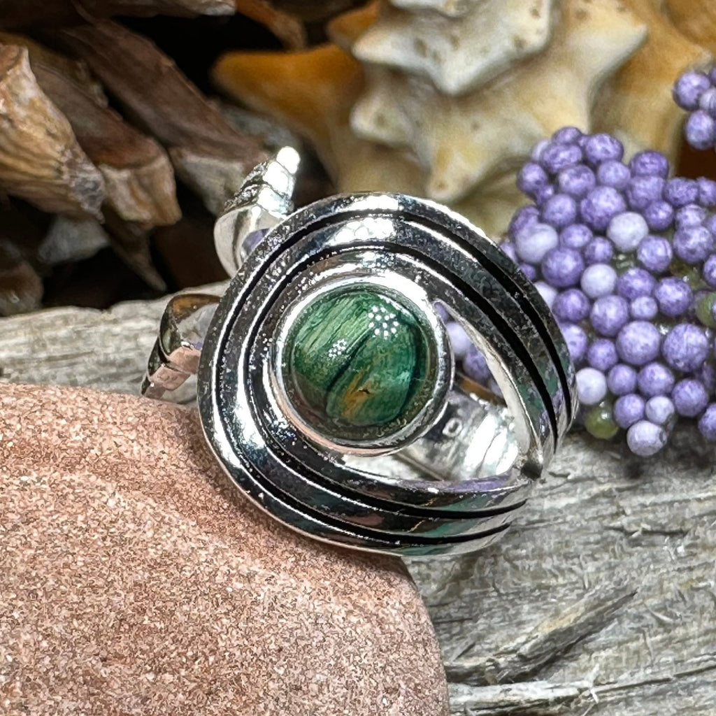 Scottish Heathergems Celtic Wrap Ring - Handmade in Scotland | Ring | Wiccan Center