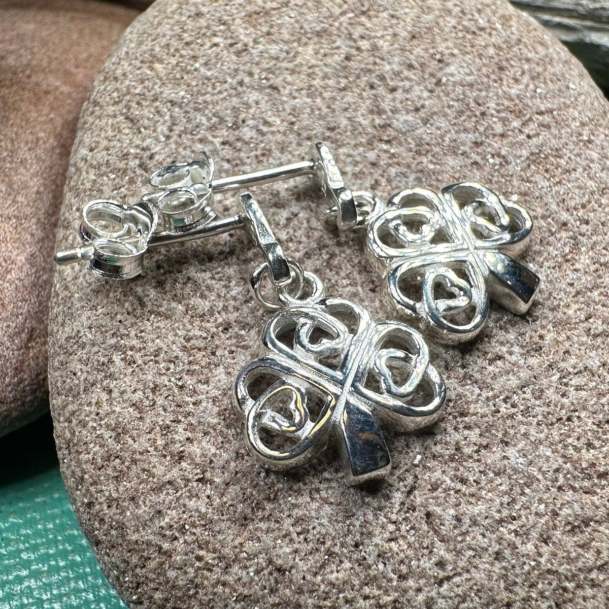 Limerick Celtic Shamrock Post Earrings | Post Earrings | Wiccan Center