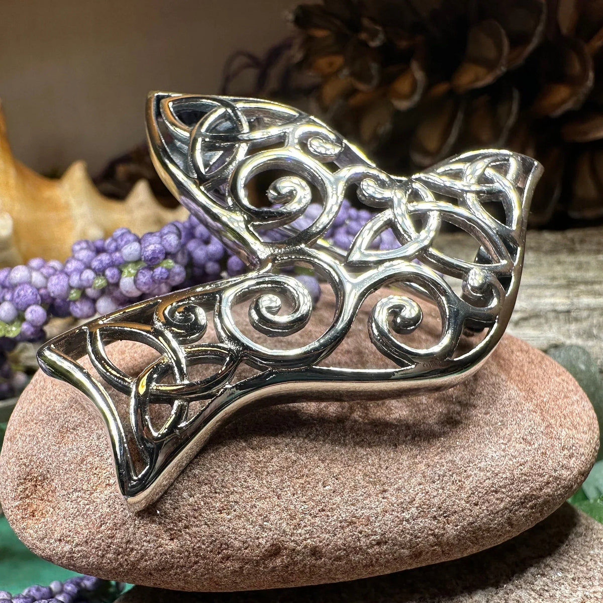 Iona Dove Trinity Knot Brooch | Brooch | Wiccan Center