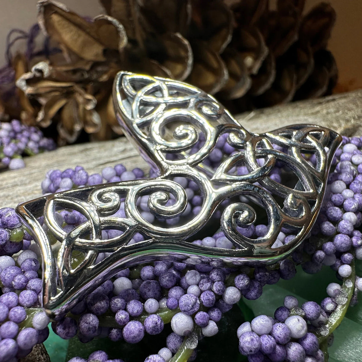 Iona Dove Trinity Knot Brooch | Brooch | Wiccan Center