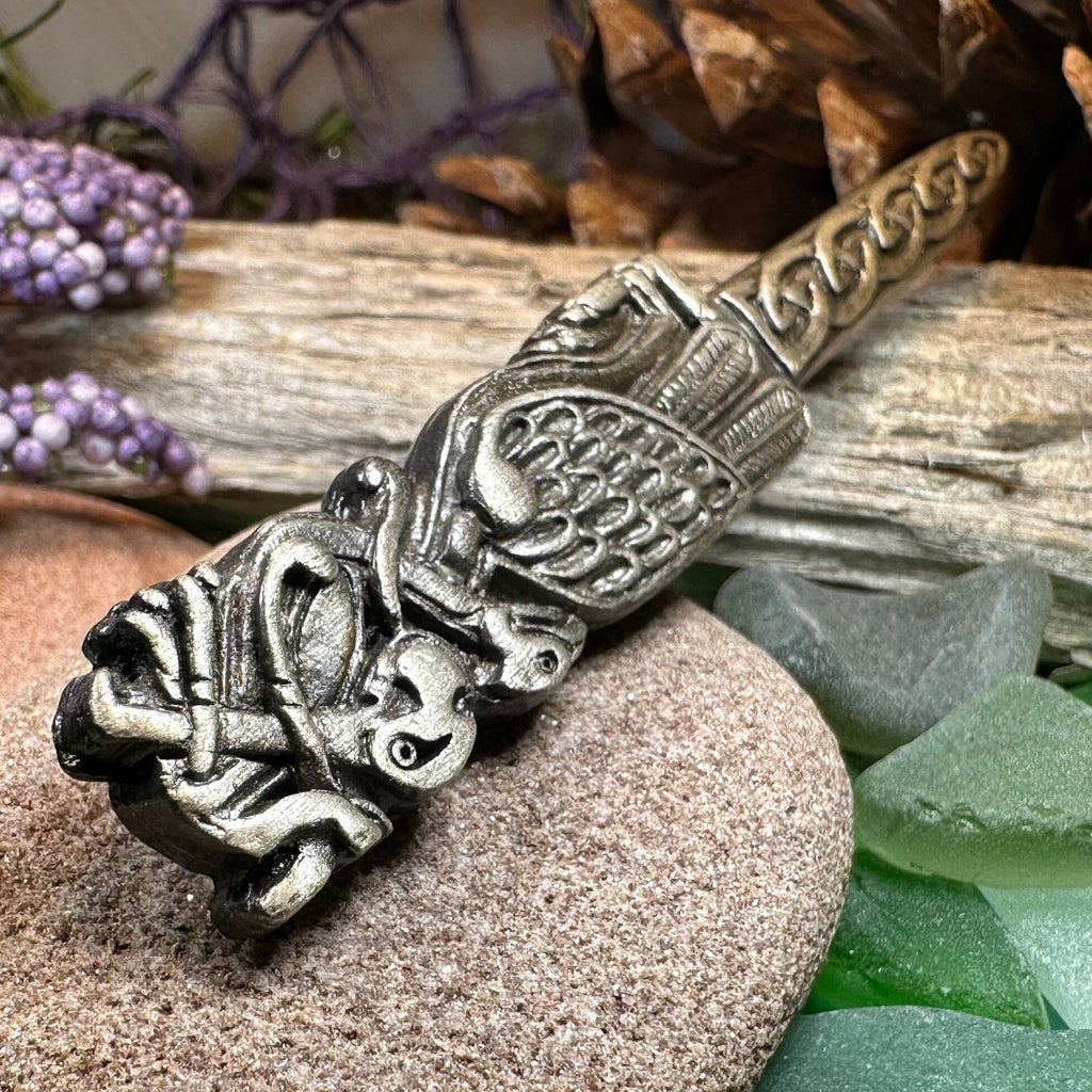Celtic Birds Kilt Pin - Handmade in Scotland | Kilt Pin | Wiccan Center