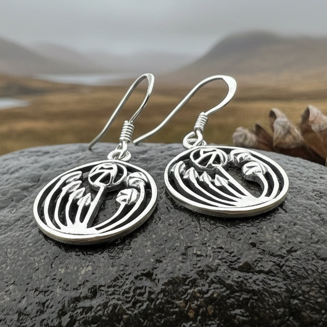 Michaela Mackintosh Rose Earrings | Dangle Earrings | Wiccan Center