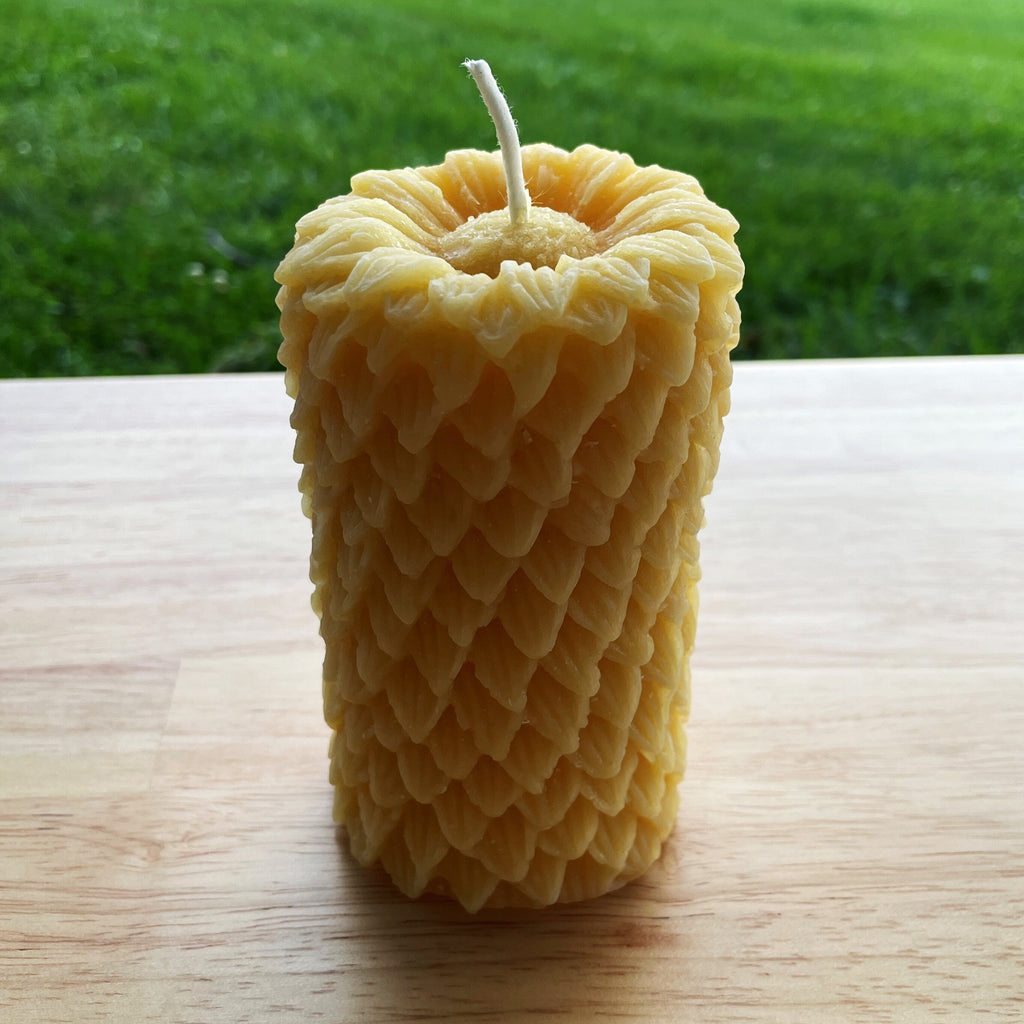 Sunflower Beeswax Pillar Candles | Candles | Wiccan Center