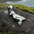 Orkney Isle Puffin Necklace in Sterling Silver | Pendant | Wiccan Center