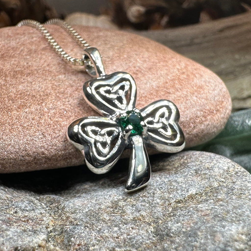 Kellen Shamrock Necklace | Pendant | Wiccan Center