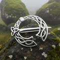 Ivermere Celtic Knot Tara Brooch in Sterling Silver | Brooch | Wiccan Center
