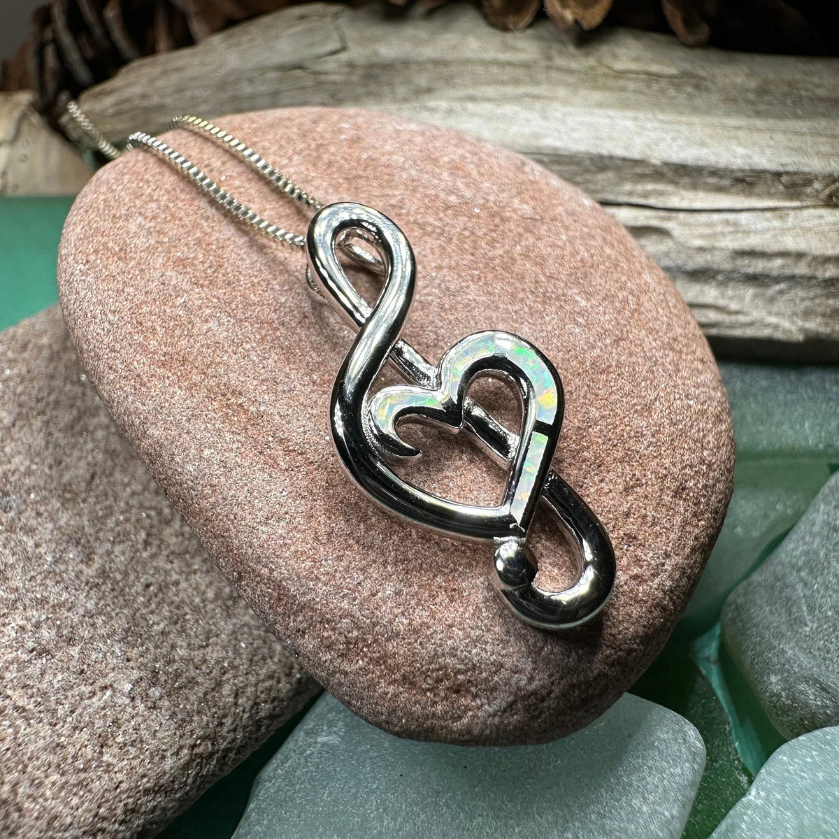 Opal Music Necklace | Pendant | Wiccan Center