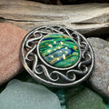 Heathergems Scottish Celtic Brooch - Handmade in Scotland | Brooch | Wiccan Center