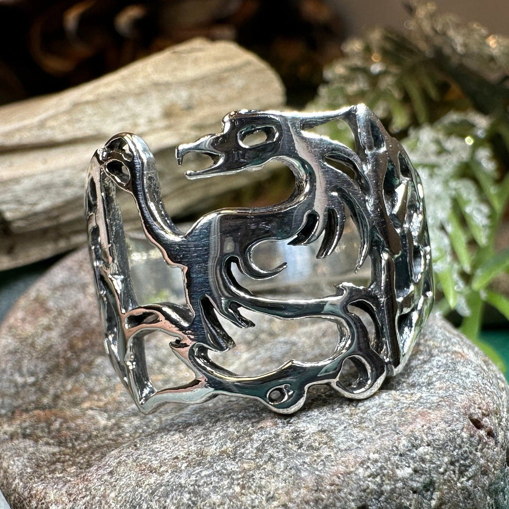 Celtic Phoenix Ring in Sterling Silver | Ring | Wiccan Center