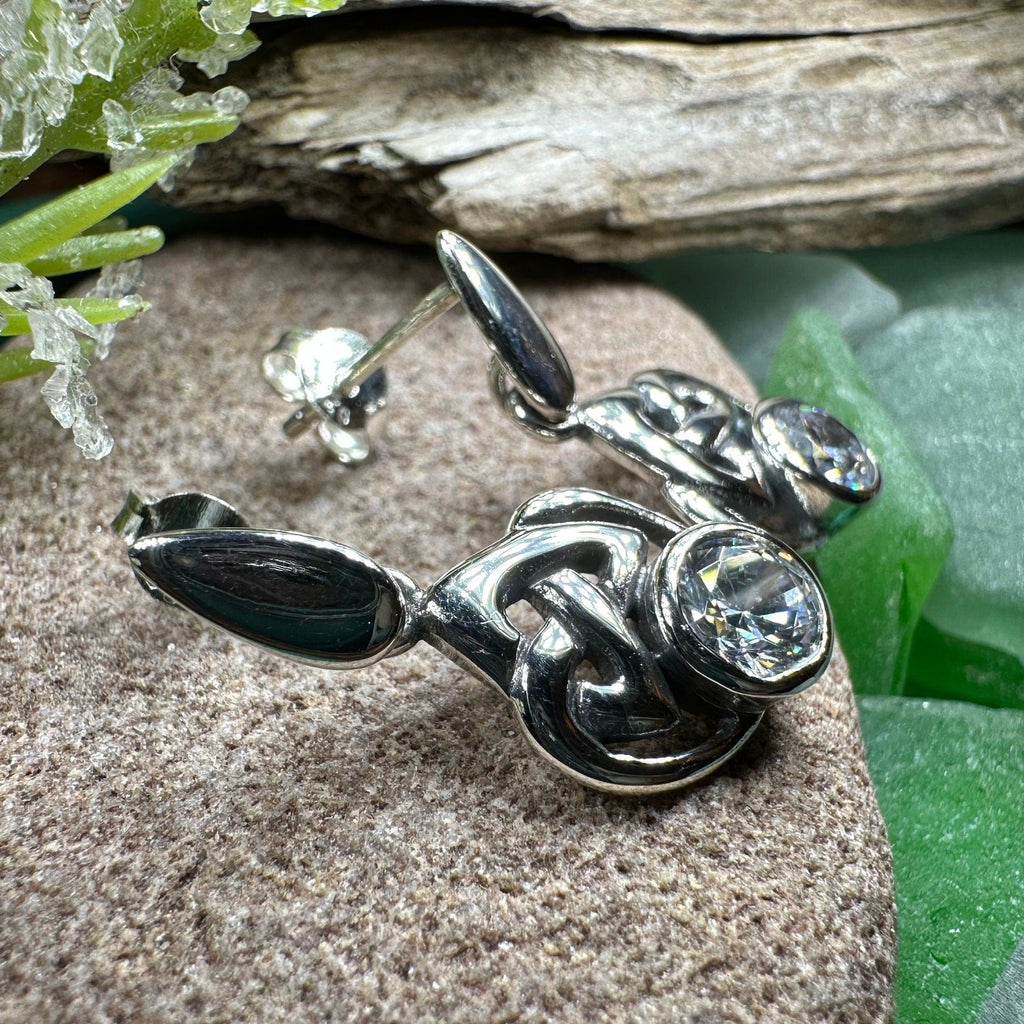 Kellei Celtic Knot Post Earrings | Post Earrings | Wiccan Center