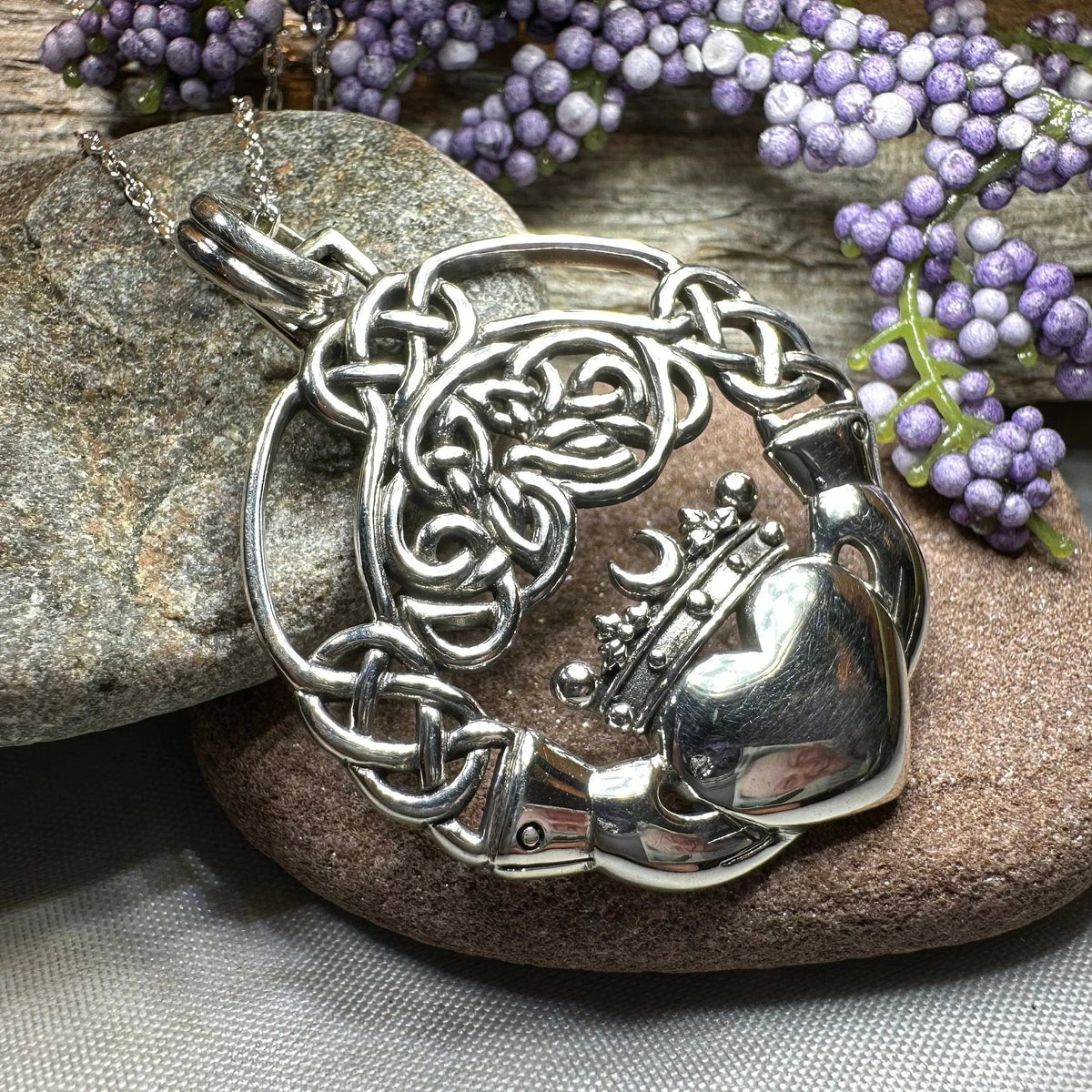 Forever Claddagh Necklace | Pendant | Wiccan Center