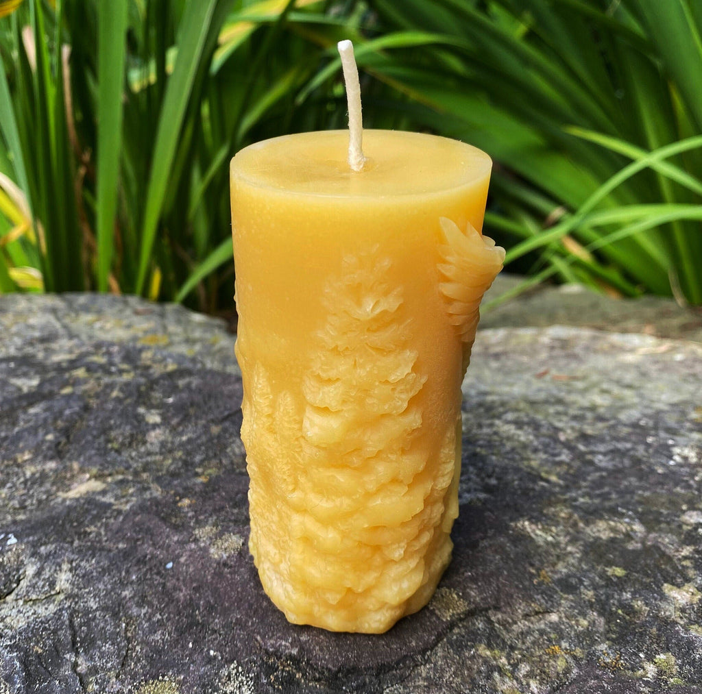 Viking Valkyrie Beeswax Pillar Candle | Pillar Candles | Wiccan Center
