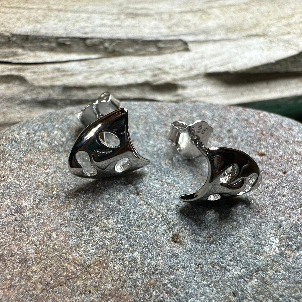 Theater Mask Stud Earrings | Post Earrings | Wiccan Center