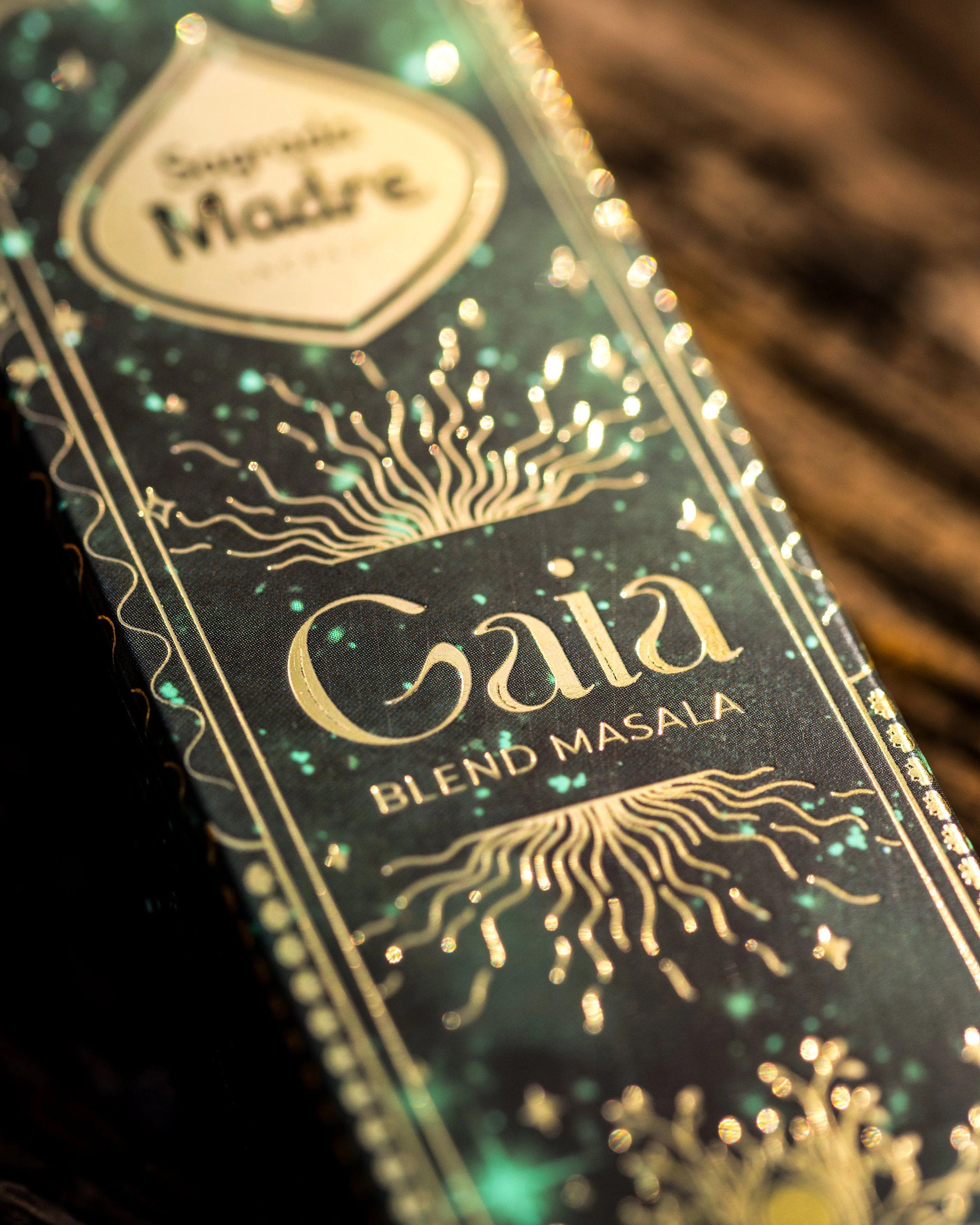 Green Sparkle Gaia Incense Sticks | Incense | Wiccan Center