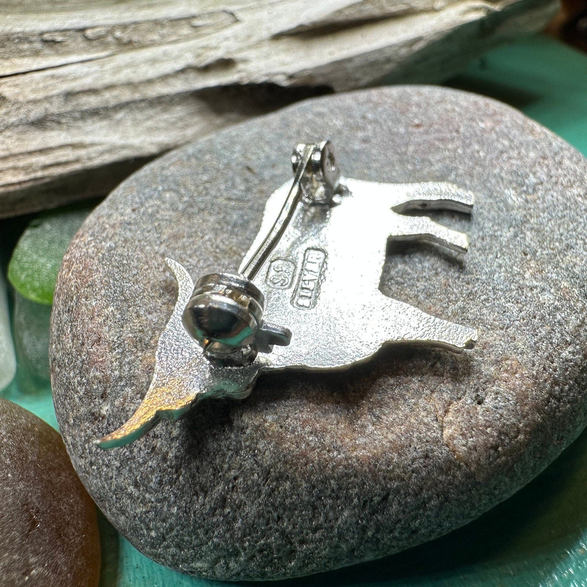 Realistic Highland Cow Brooch - Handmade in Scotland | Brooch | Wiccan Center