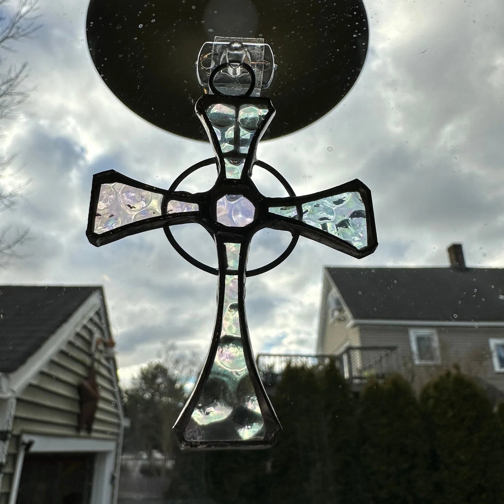 Celtic Cross Stained Glass Gift | Gifts | Wiccan Center