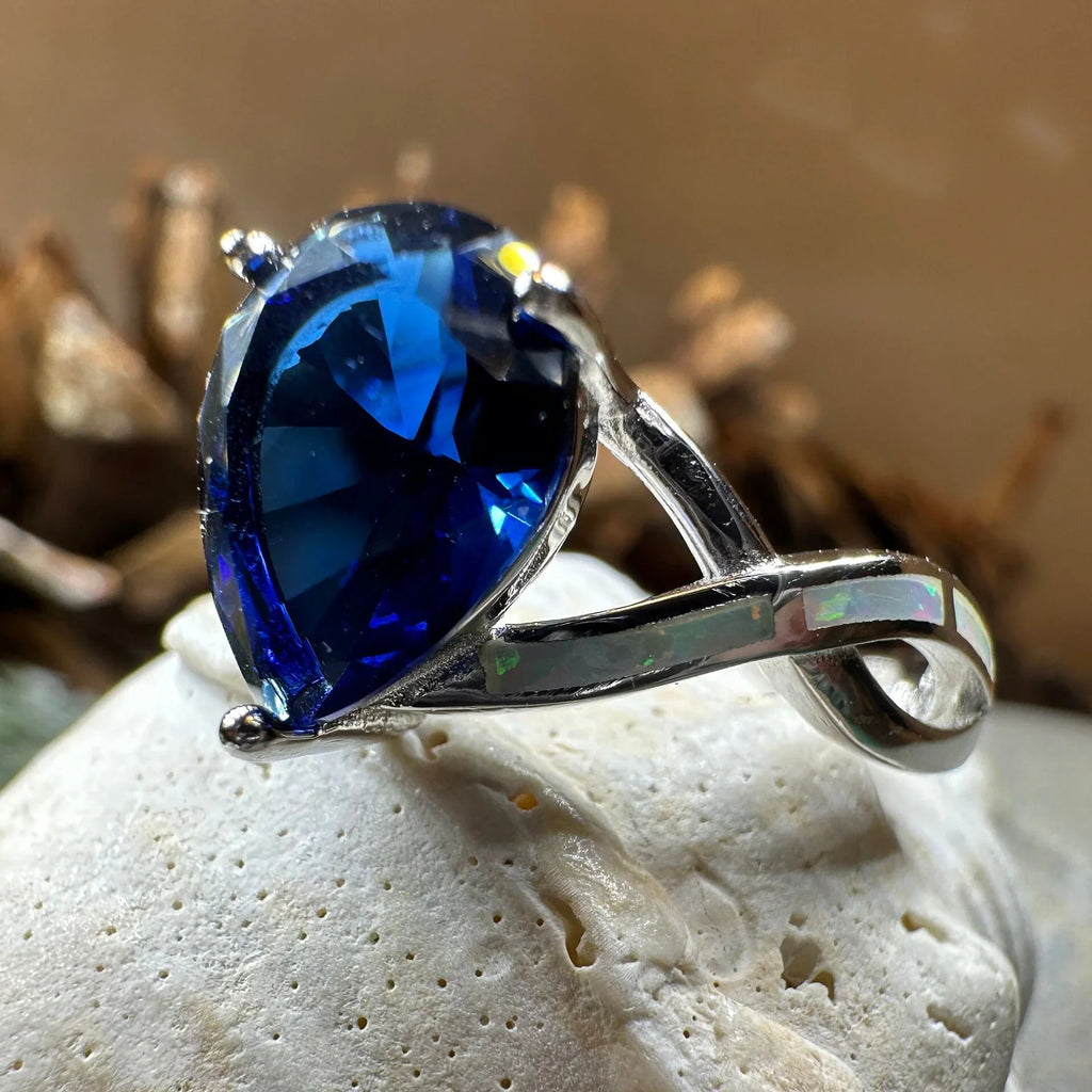 Valois Opal Celtic Ring | Ring | Wiccan Center