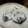 Clarion Trinity Knot Earrings | Dangle Earrings | Wiccan Center