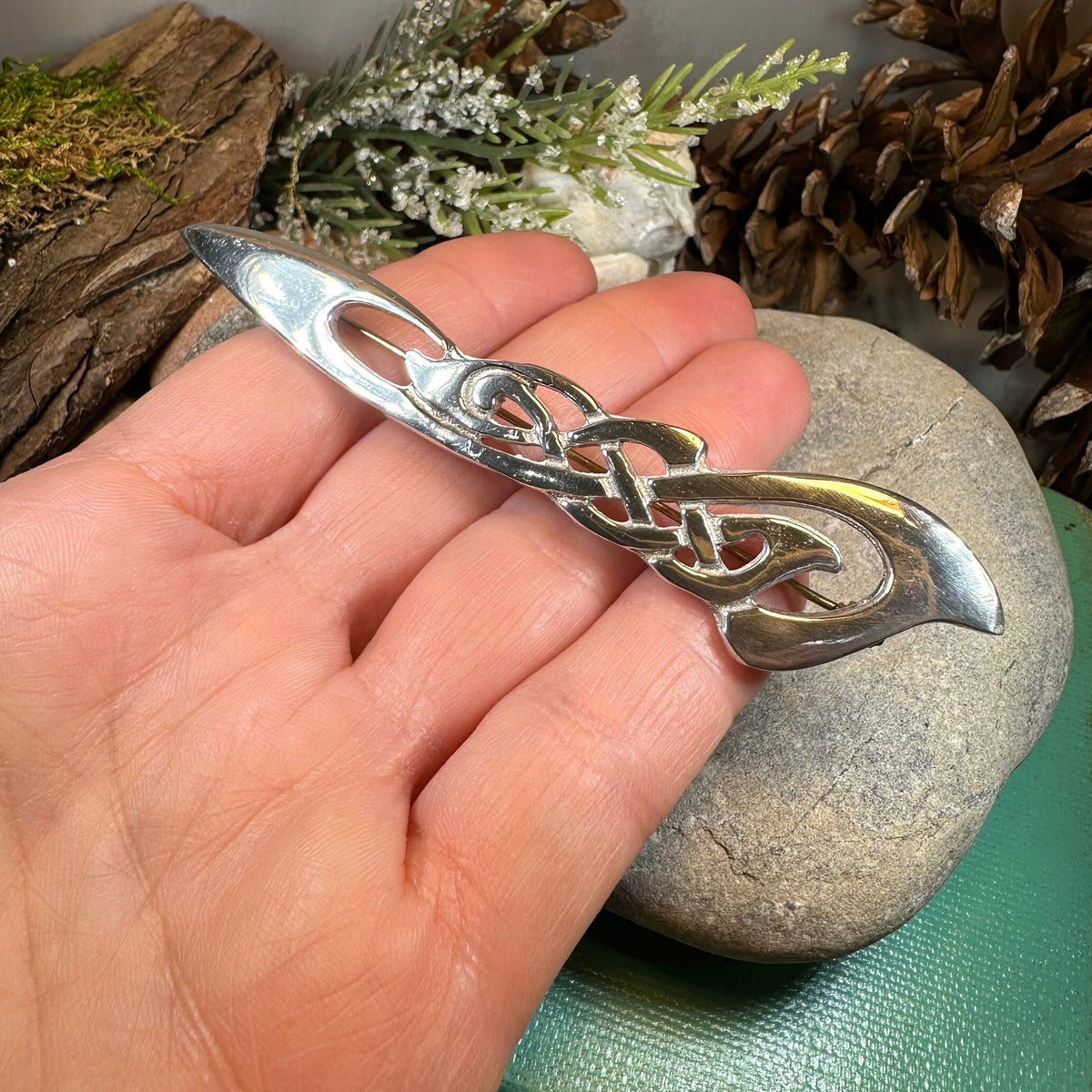 Evenflow Celtic Kilt Pin - Handmade in Scotland | Kilt Pin | Wiccan Center