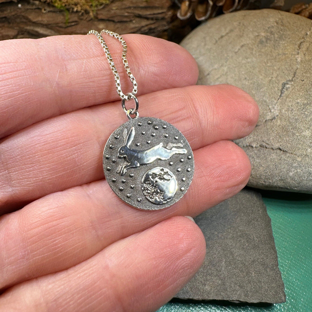 Moonjumper Rabbit Necklace | Pendant | Wiccan Center