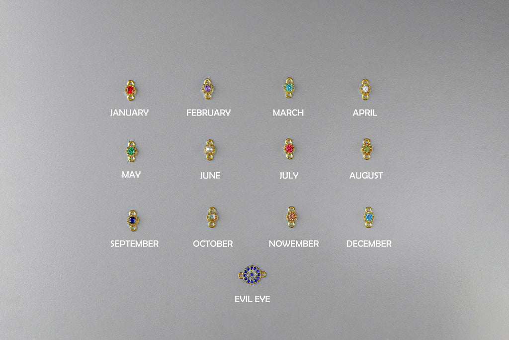 Birthstone Stud Earrings by SilverGoldandRose | earrings | Wiccan Center