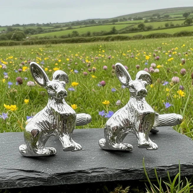 Rabbit Cufflinks for Men | Cuff Links | Wiccan Center