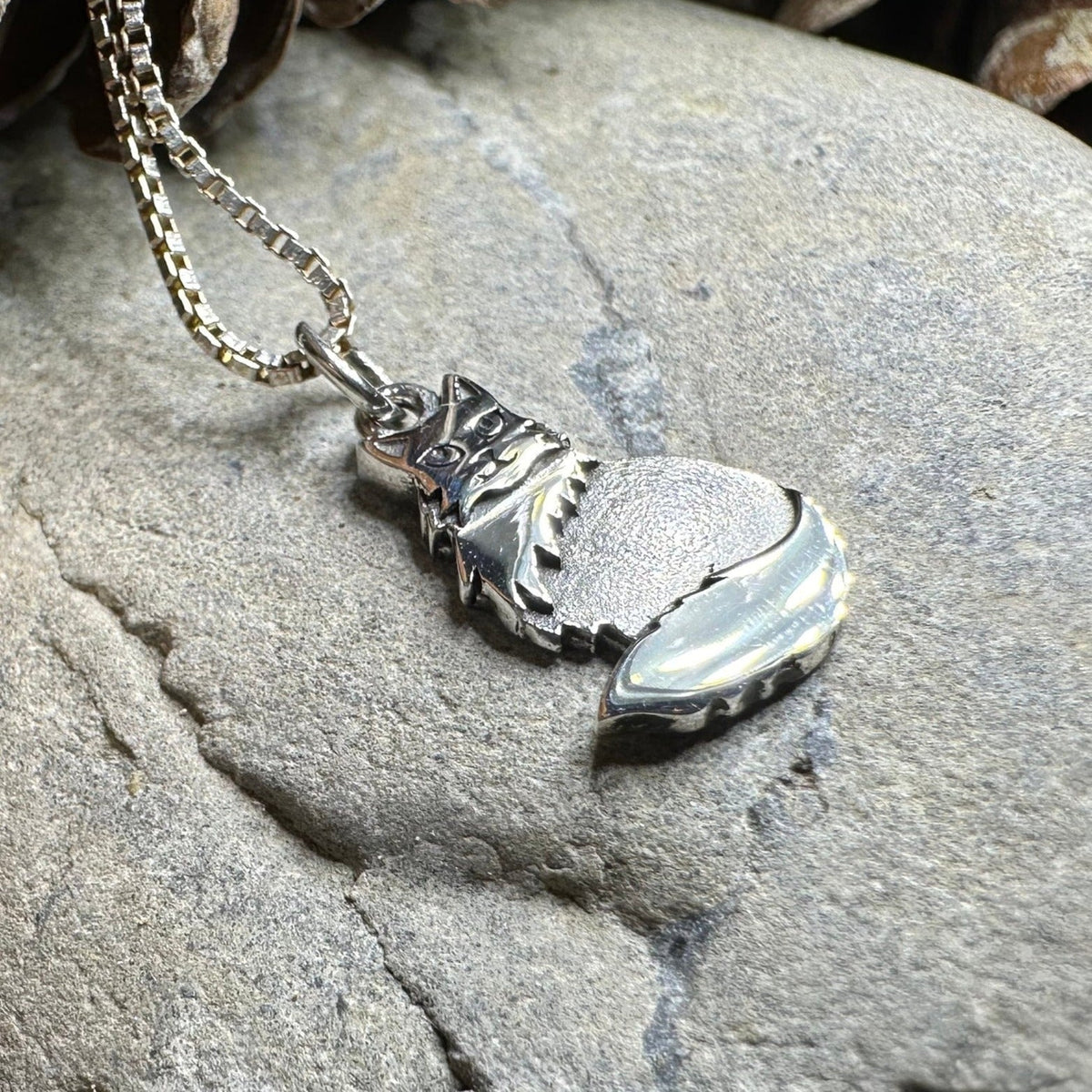 Shaggy Petite Cat Necklace | Pendant | Wiccan Center