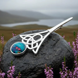 Heathergems Celtic Kilt Pin - Handmade in Scotland | Kilt Pin | Wiccan Center