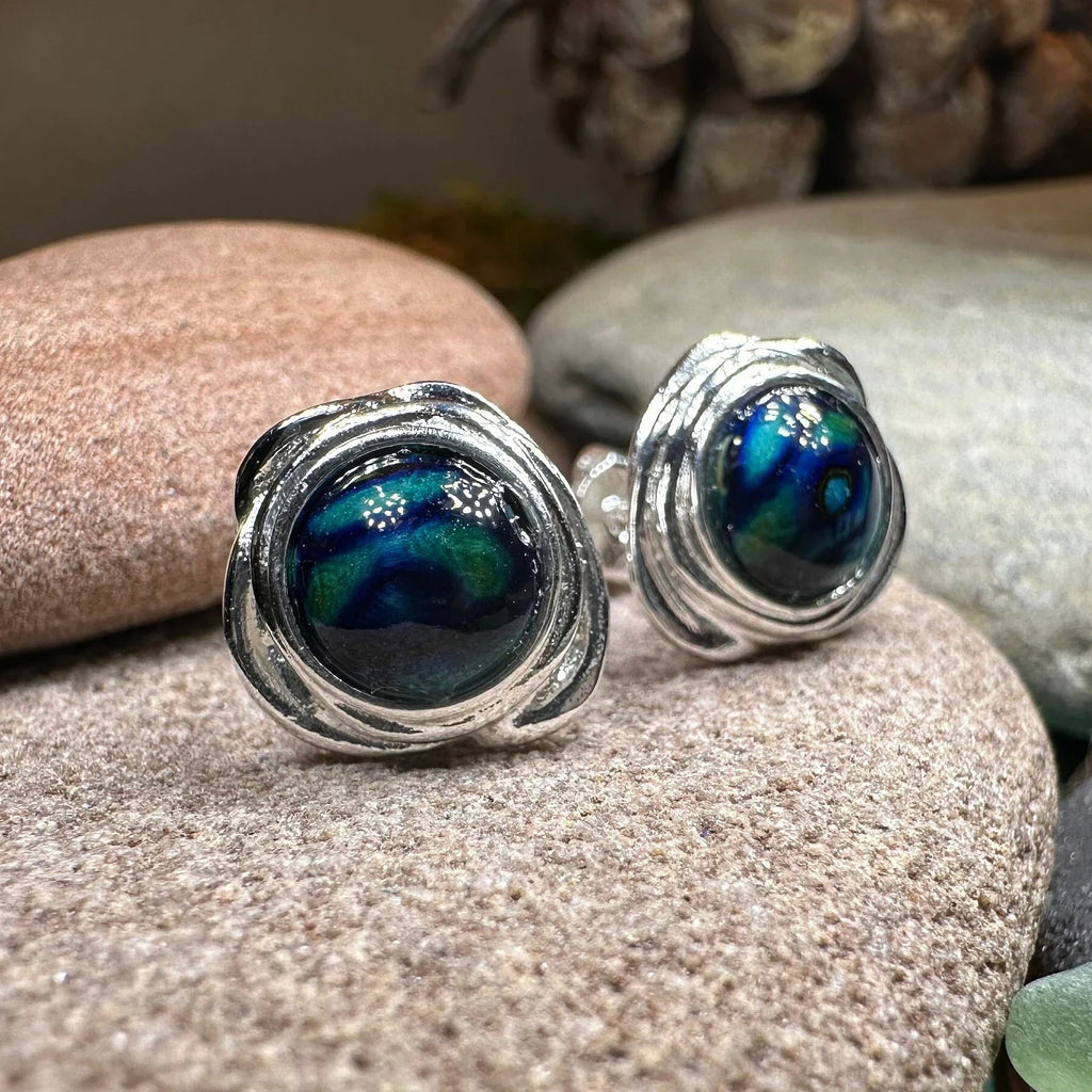 Celtic Heathergems Post Earrings - Handmade in Scotland | Post Earrings | Wiccan Center