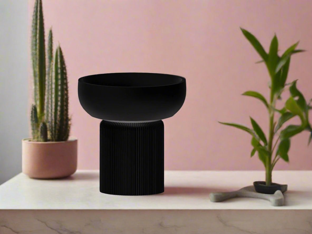 Modern Pedestal Plant Pot, Two-Piece | plant pot | Wiccan Center