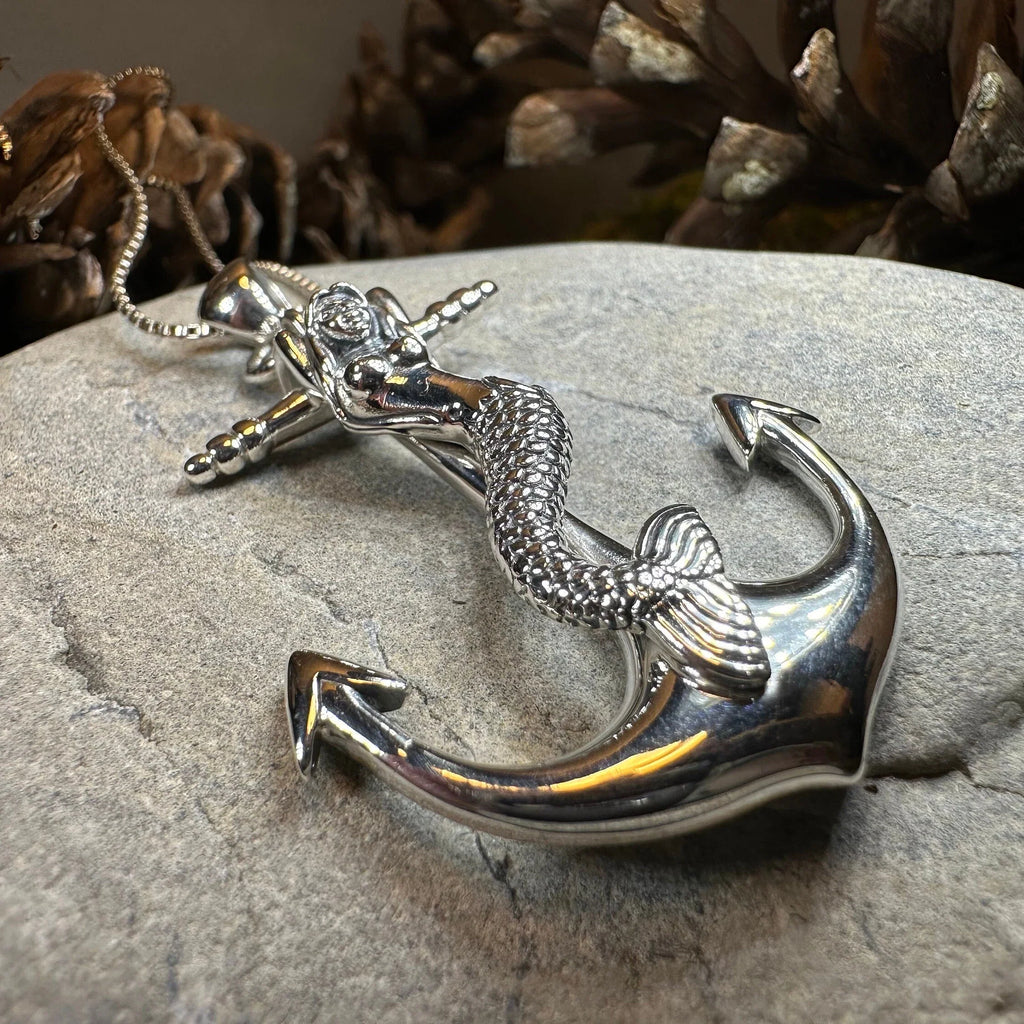 Mermaid Anchor Necklace | Pendant | Wiccan Center