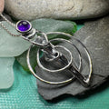 Danu Goddess Spiral Necklace in Sterling Silver | Pendant | Wiccan Center