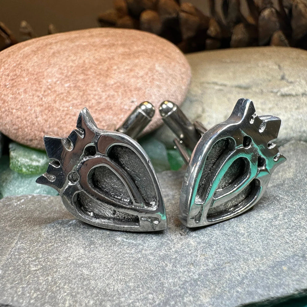 Scottish Luckenbooth Cuff Links - Handmade in Scotland | Cuff Links | Wiccan Center