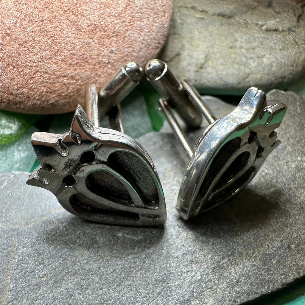 Scottish Luckenbooth Cuff Links - Handmade in Scotland | Cuff Links | Wiccan Center