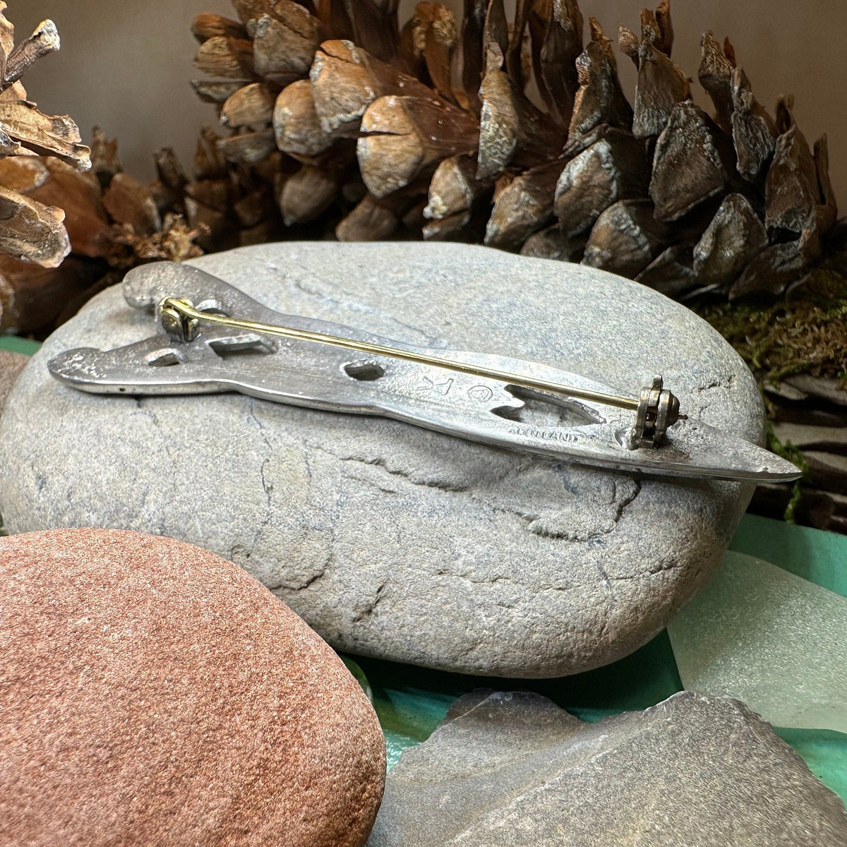 Modern Celtic Kilt Pin - Handmade in Scotland | Kilt Pin | Wiccan Center