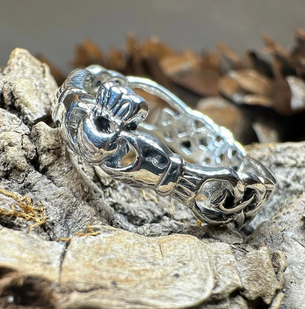 Folklore Irish Claddagh Ring in Sterling Silver | Ring | Wiccan Center