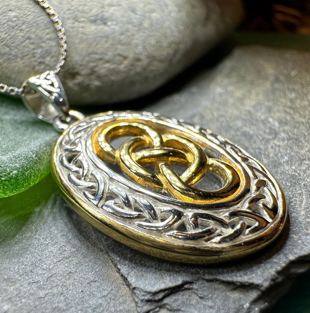 Celtic Forever Infinity Necklace in Sterling Silver | Pendant | Wiccan Center