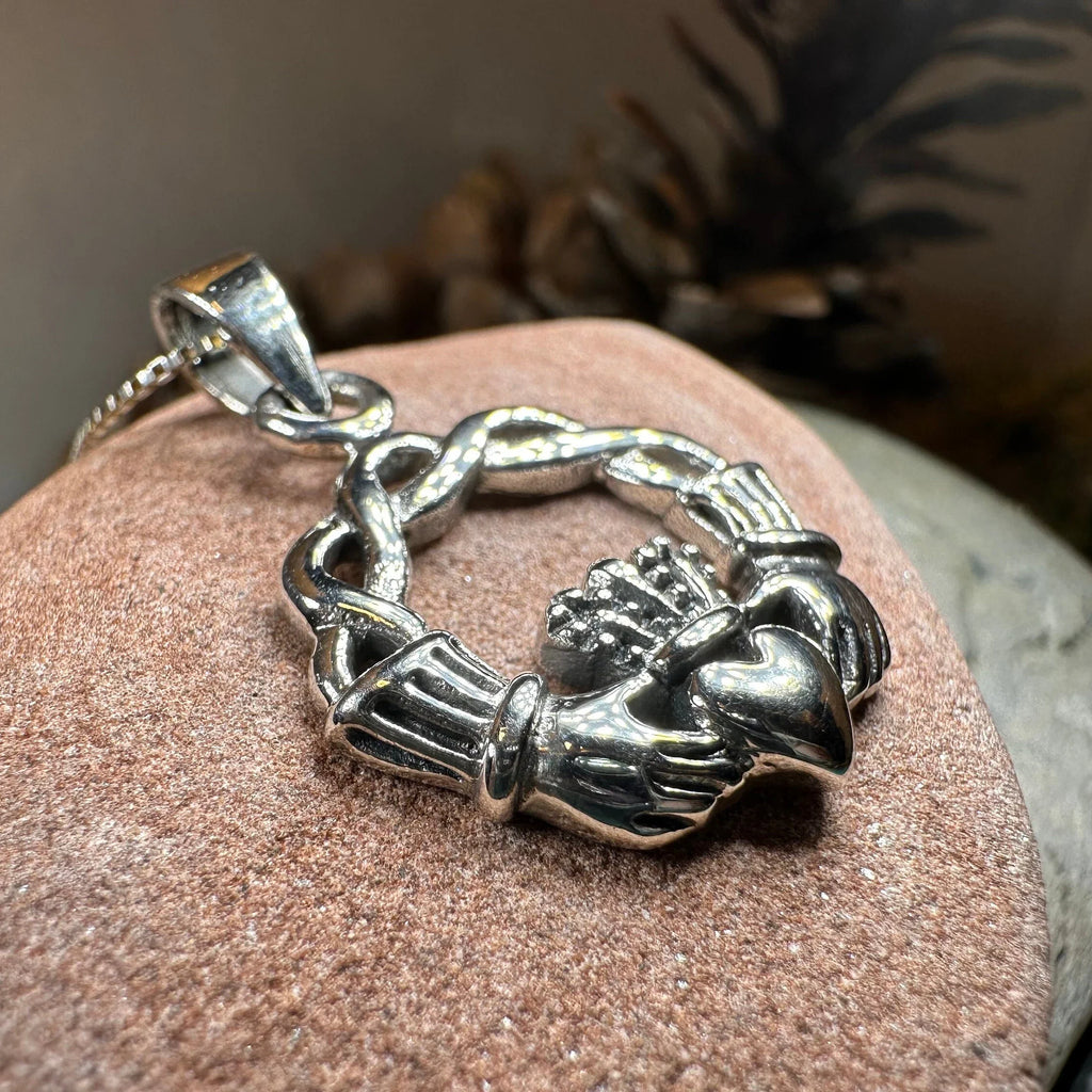 Shanagolden Claddagh Necklace | Pendant | Wiccan Center