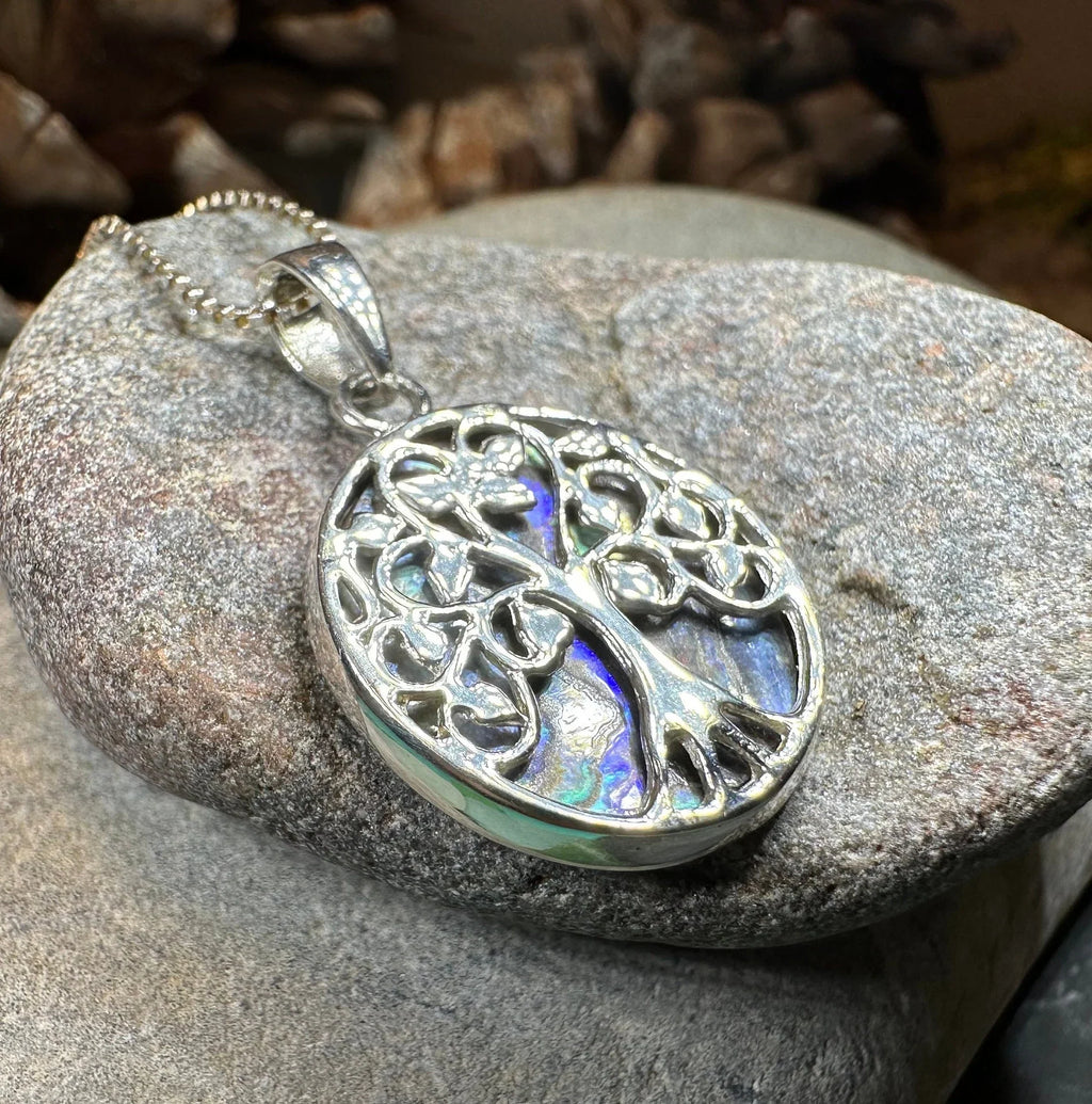 Valene Tree of Life Necklace in Sterling Silver | Pendant | Wiccan Center