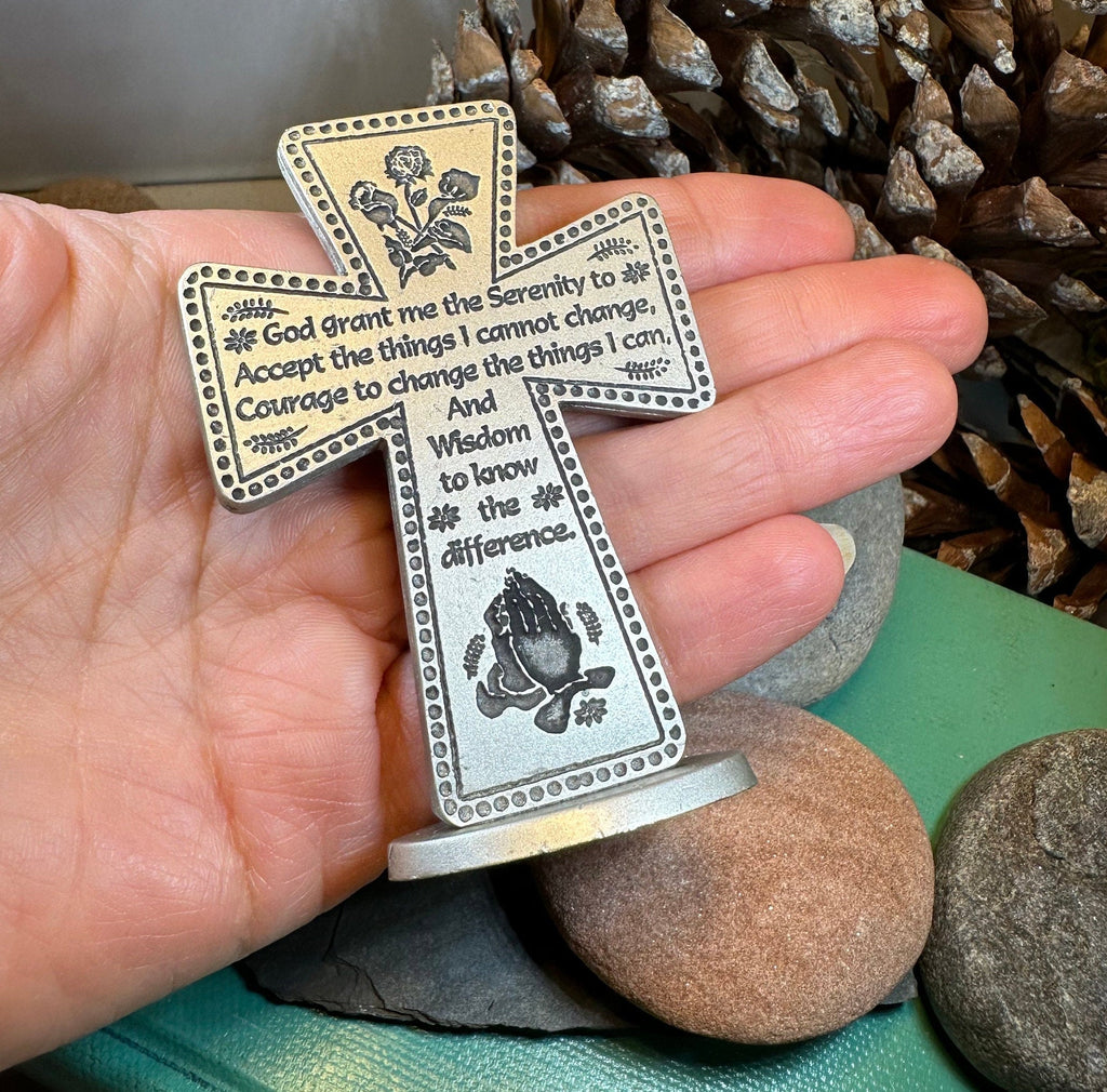 Serenity Prayer Standing Cross | Gifts | Wiccan Center