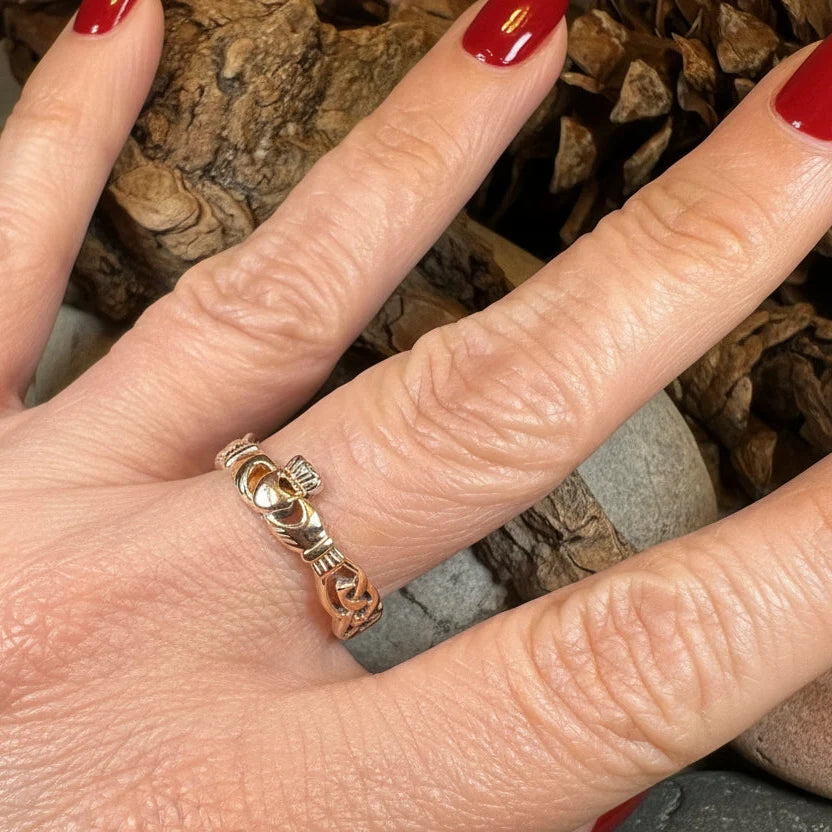 Folklore Irish Claddagh Ring in Sterling Silver | Ring | Wiccan Center