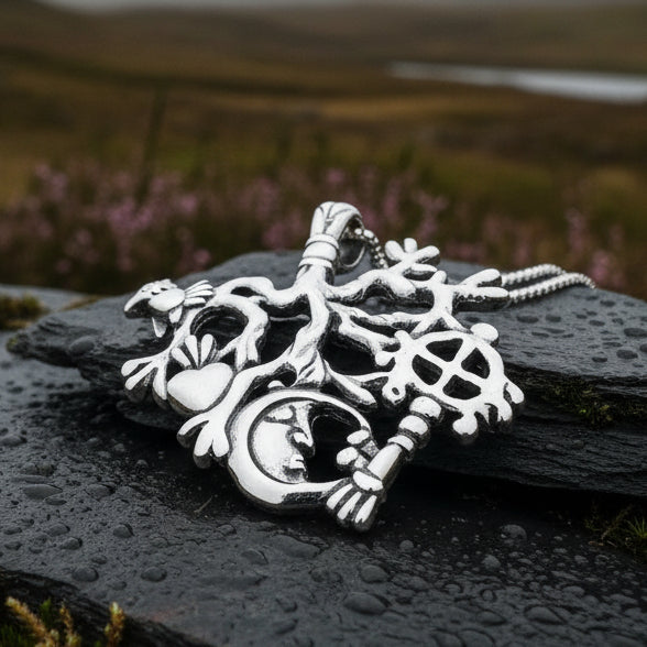 Legendary Italian Cimaruta Pendant in Sterling Silver | Pendant | Wiccan Center