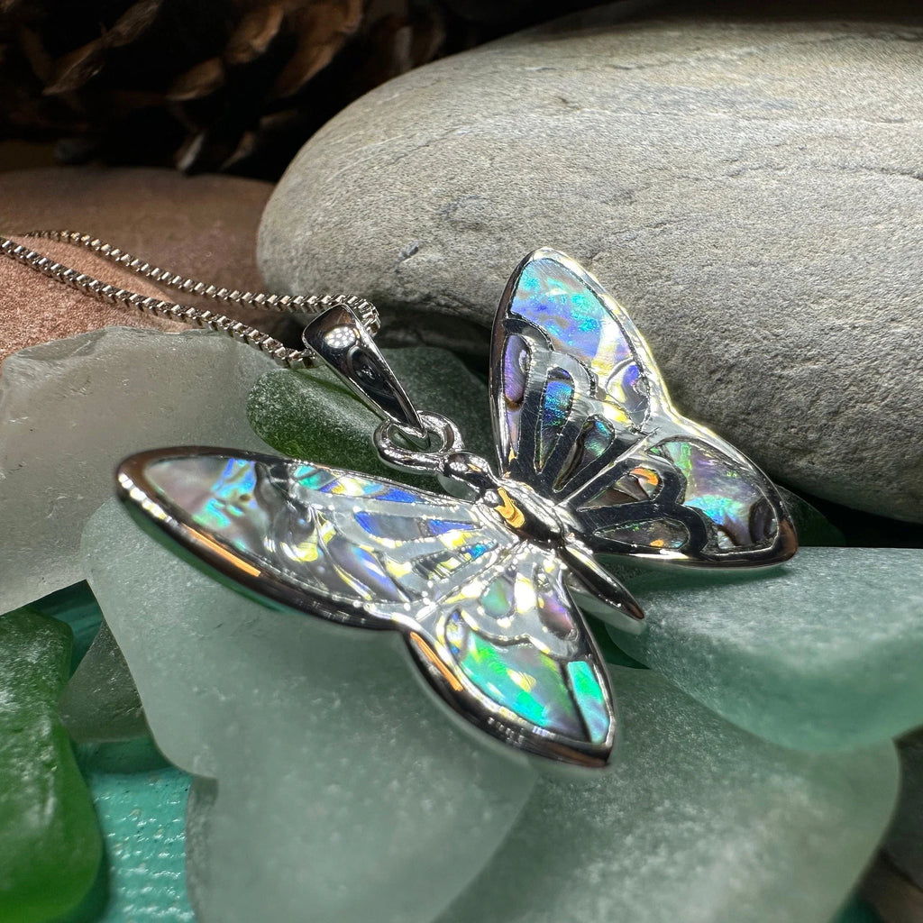 Courtney Butterfly Necklace in Sterling Silver