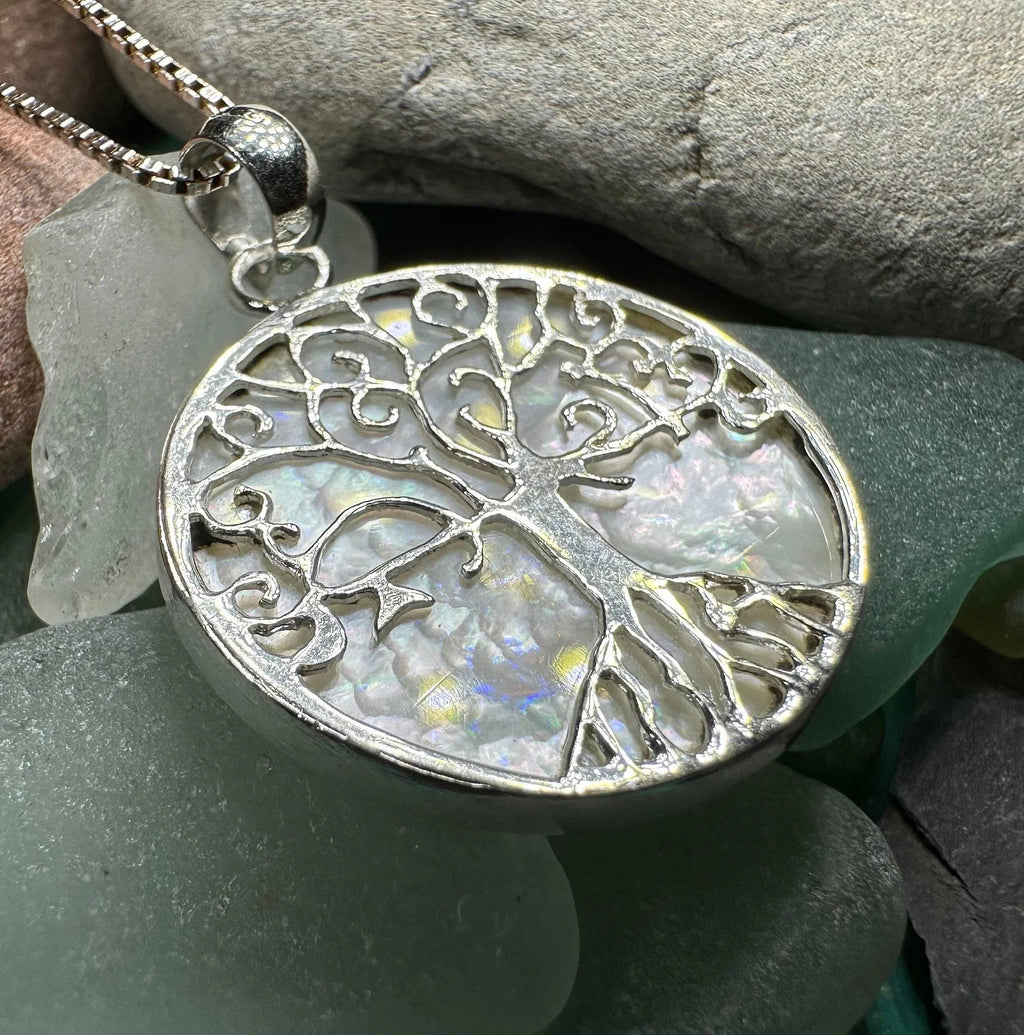 Leandra Tree of Life Necklace in Sterling Silver | Pendant | Wiccan Center