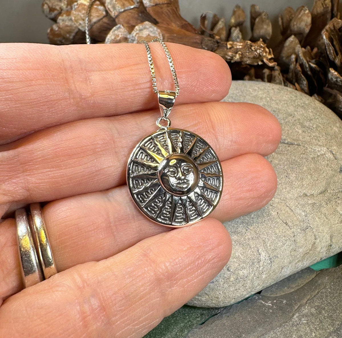 Sun Necklace | Pendant | Wiccan Center