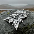 Montgeon Green Man Necklace in Sterling Silver | Pendant | Wiccan Center