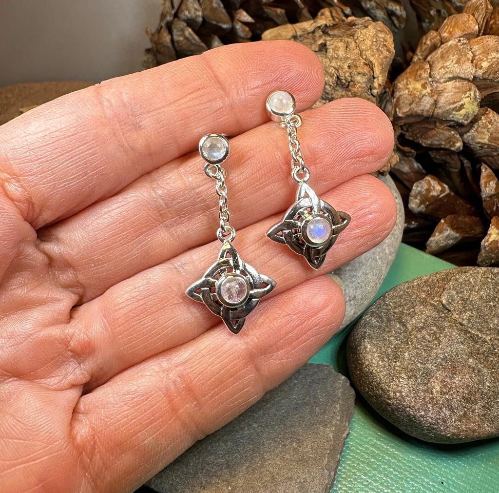 Celtic Protection Knot Earrings | Post Earrings | Wiccan Center