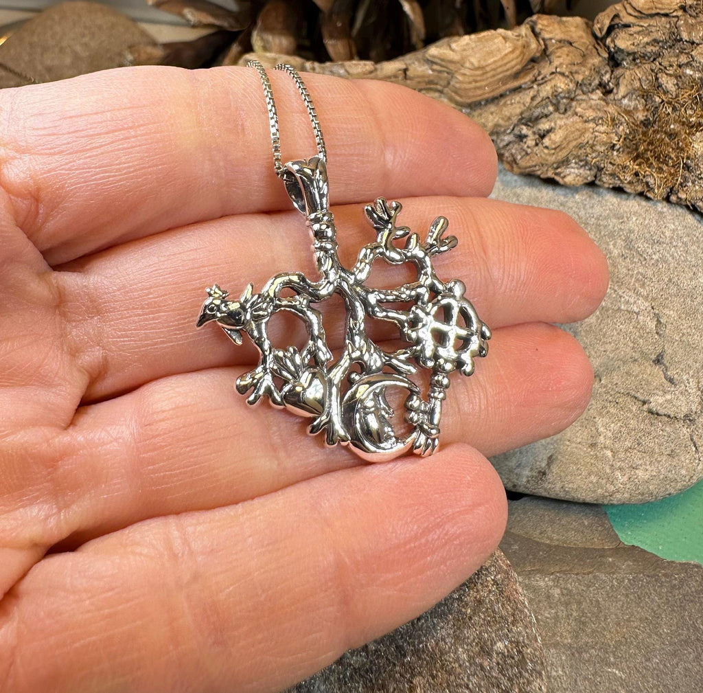 Legendary Italian Cimaruta Pendant in Sterling Silver | Pendant | Wiccan Center