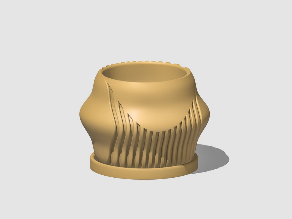 Rorqual Cascade Plant Pot with Drainage | Pots & Planters | Wiccan Center
