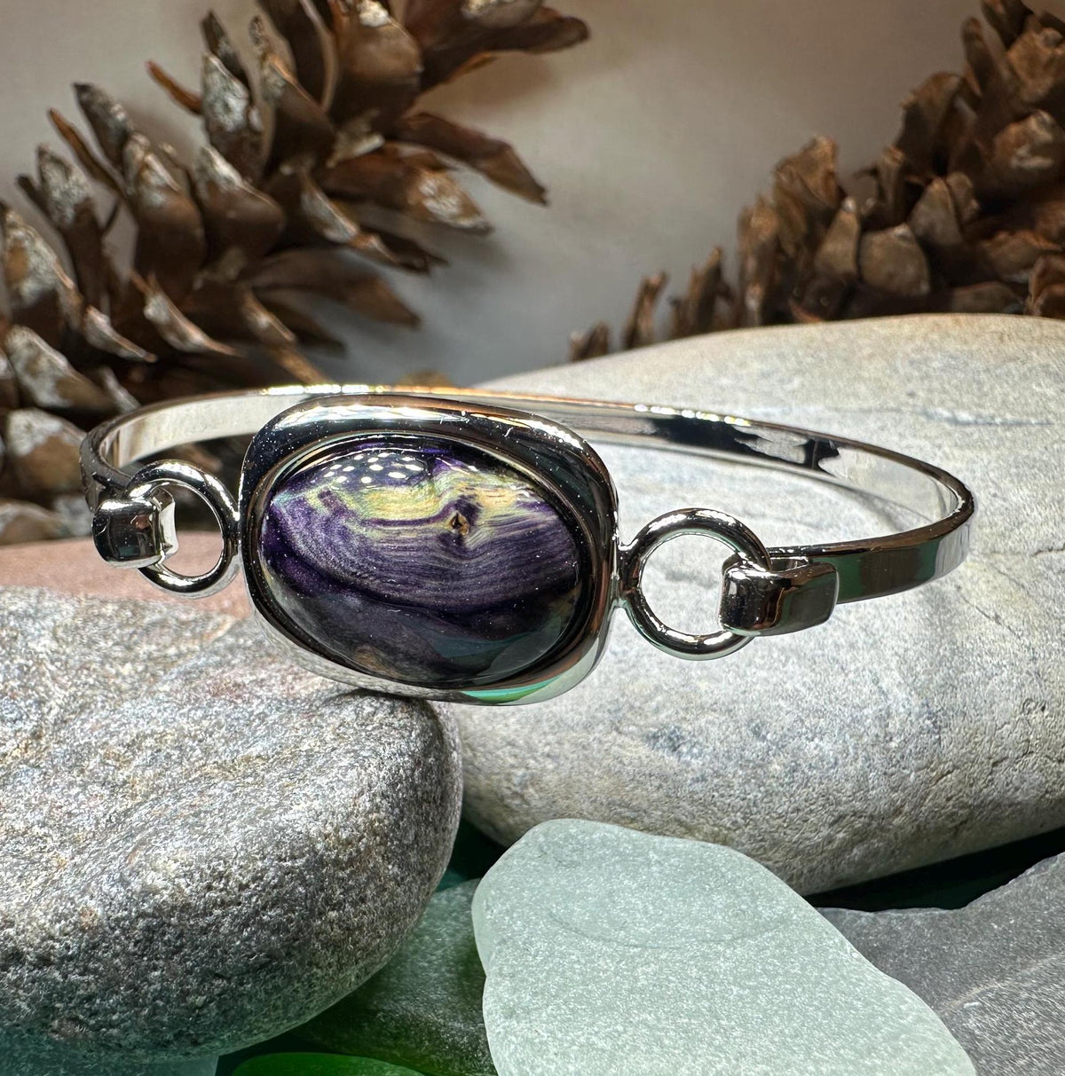 Square Scotland Heathergems Bracelet - Handmade in Scotland | Bracelet | Wiccan Center